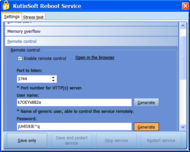 Reboot Service screenshot